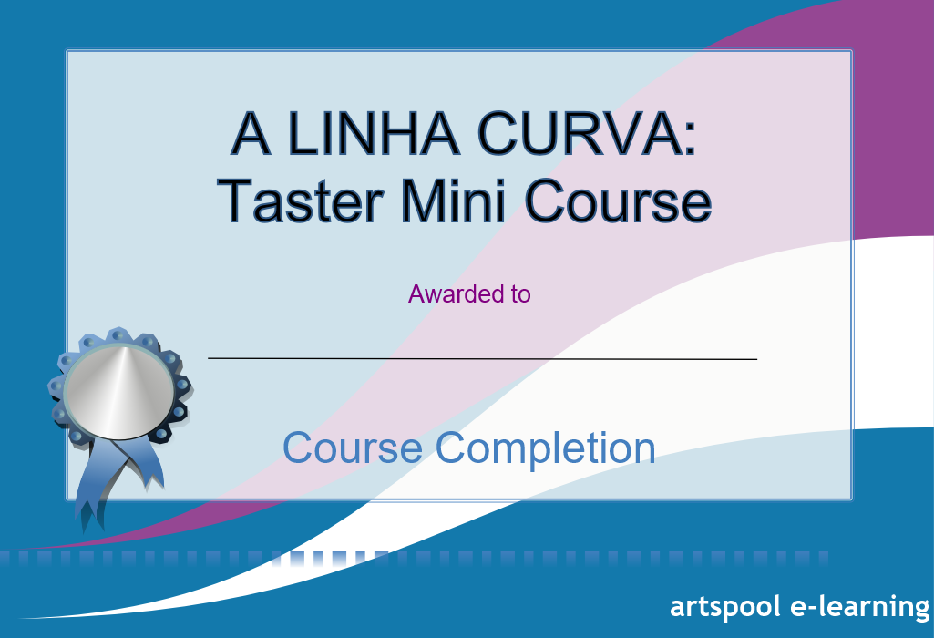 A Linha Curva Taster Certificate